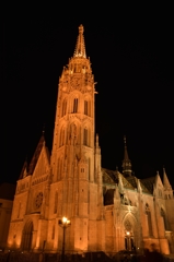 教会の夜景