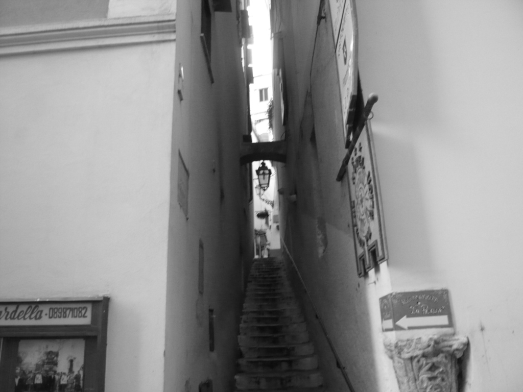アマルフィーの路地　Italy Amalfi