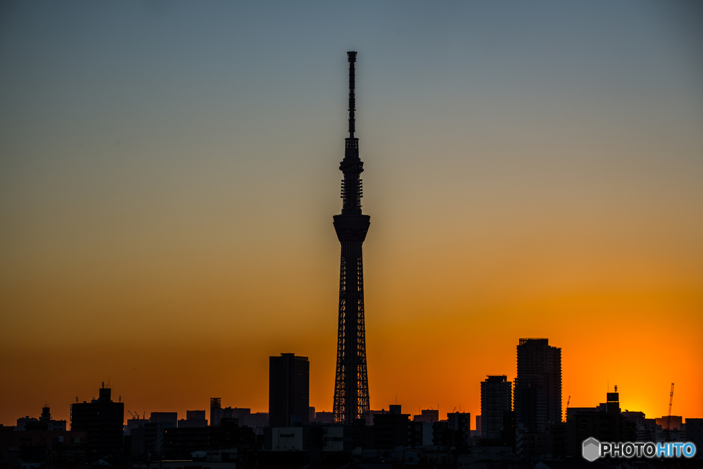 Sunset Skytree