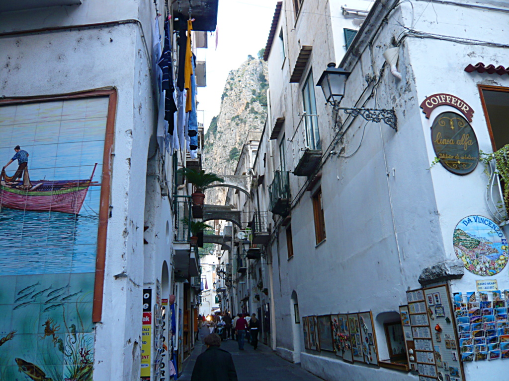 アマルフィーの街並み　Italy Amalfi