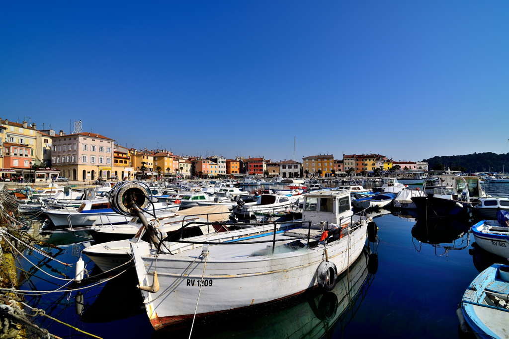 Rovinj 港町