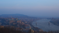 早朝　Budapest