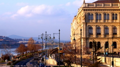 ドナウ河岸の風景　Budapest