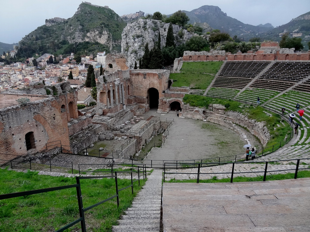 ギリシャ劇場　Italy Sicily