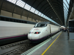 AVE 新幹線　Spain Sevilla
