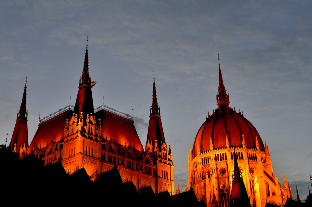 Magic hour Parlament