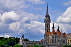 教会と砦　Budapest