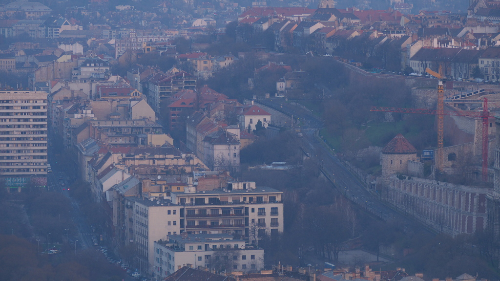 早朝　Budapest