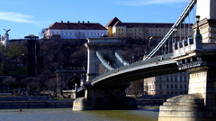 世界遺産　ドナウに架かる橋　鎖橋 Budapest