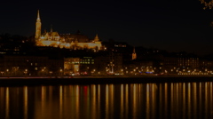 マーチャーシュ教会　夜景　Budapest