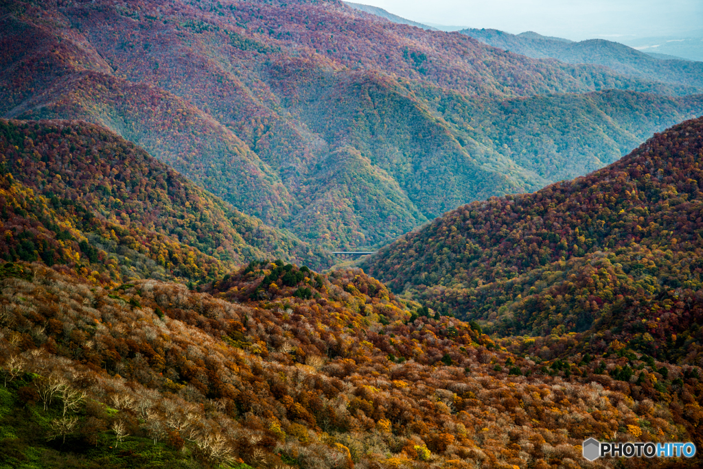 山の秋深まる