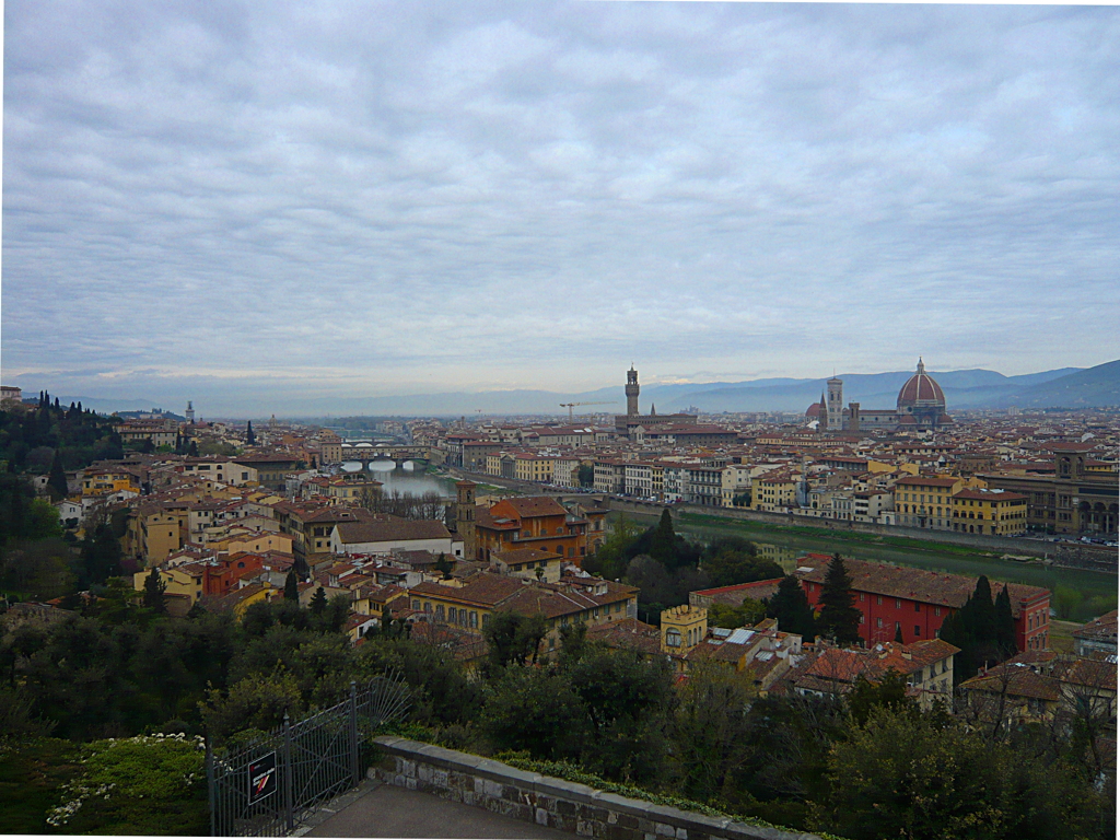 ミケランジェロ広場　　Italy florence