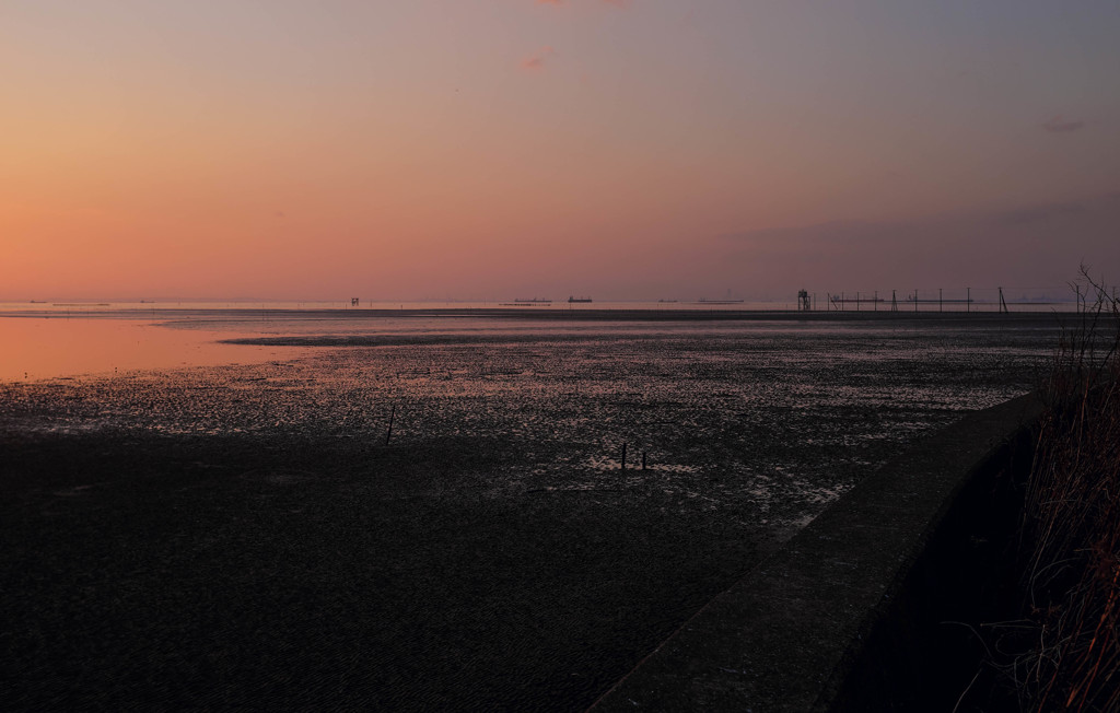 dry beach