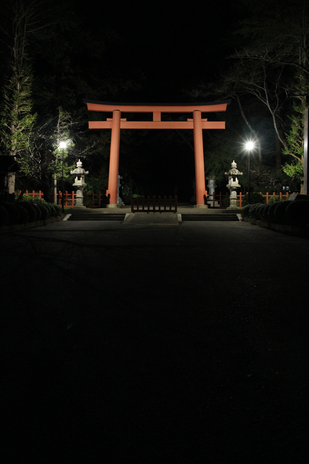 鳥居。