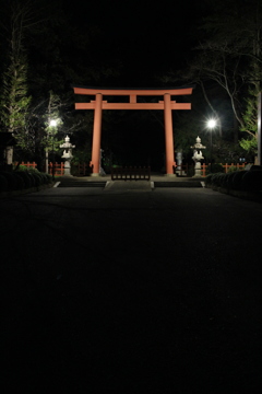 鳥居。