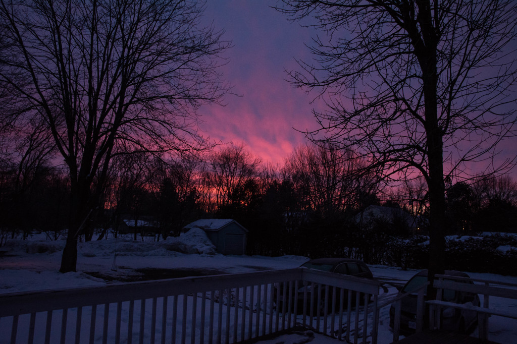 dawn breaking 