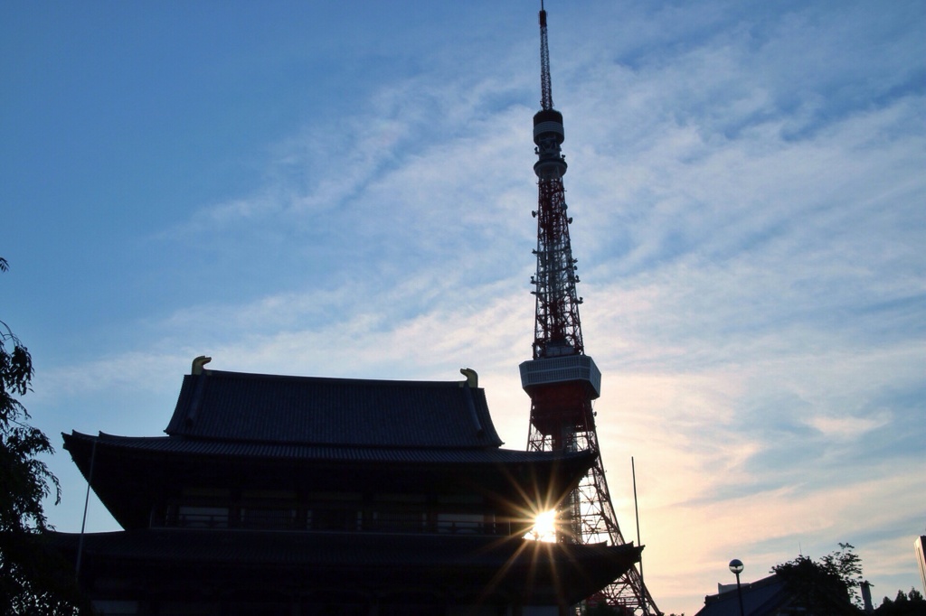 増上寺×東京タワー