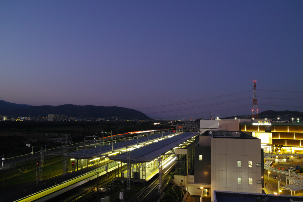 夕暮れ