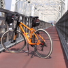 鉄橋とMTB