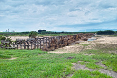 流されてしまった橋