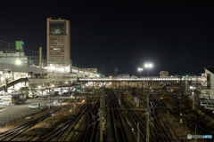 静けさの郡山駅