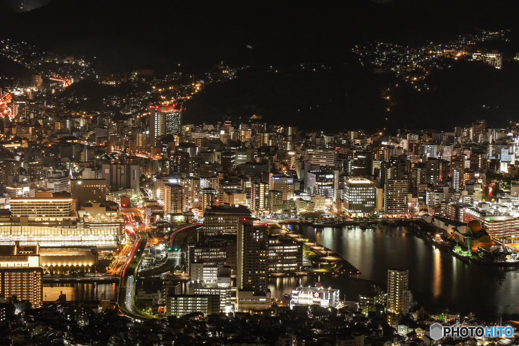 稲佐山から長崎の夜景