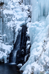 氷瀑の流れ