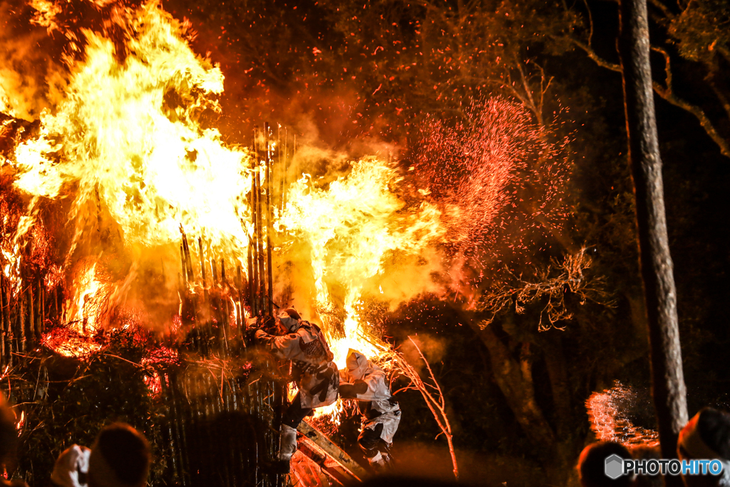 鳥羽の火祭り