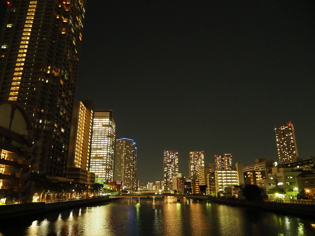 朝潮運河 朝潮橋から