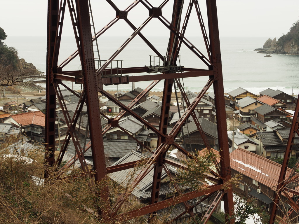 橋脚  旧余部鉄橋  兵庫 香住