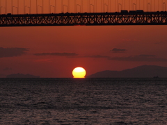 だるま夕日 小豆島中間２