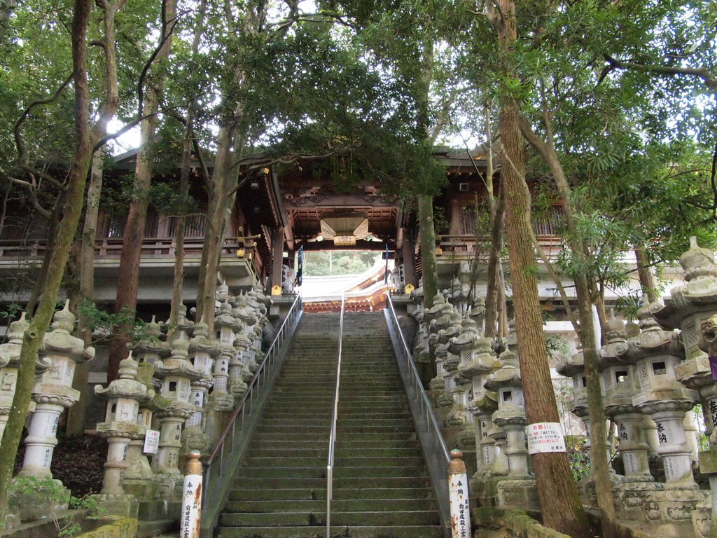 鹿嶋神社 山門 高砂