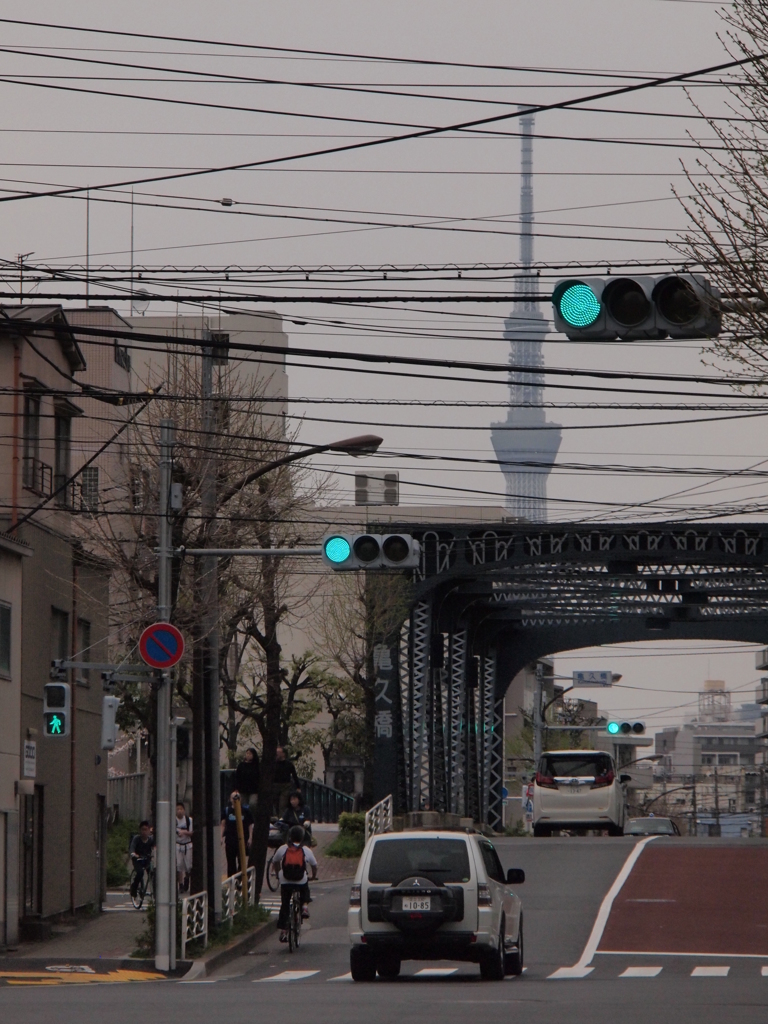 深川界隈の橋　亀久橋