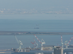 離陸（神戸空港 鵯越から）２