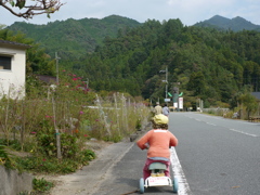 奥播磨かかしの里７　子供に注意