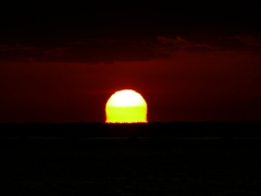 だるま夕日７ 播磨灘