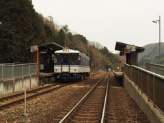 智頭急行 高規格軌道 平福駅