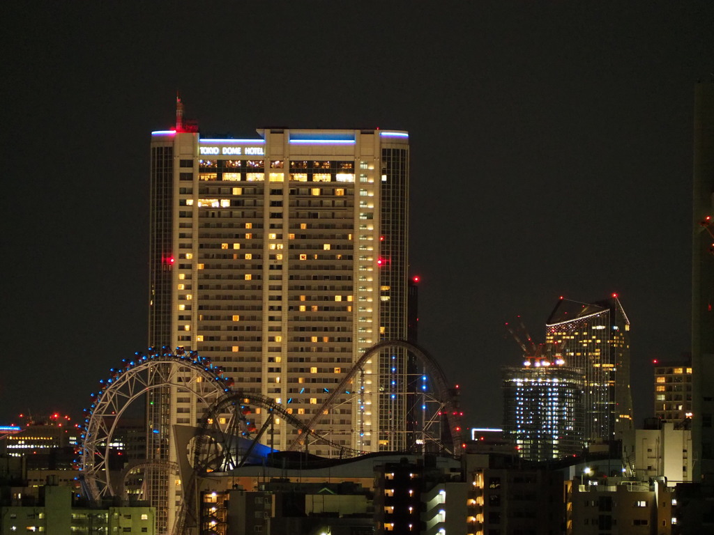 東京ドームホテル（と虎ノ門ヒルズ）