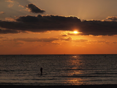 夕景　播磨灘２