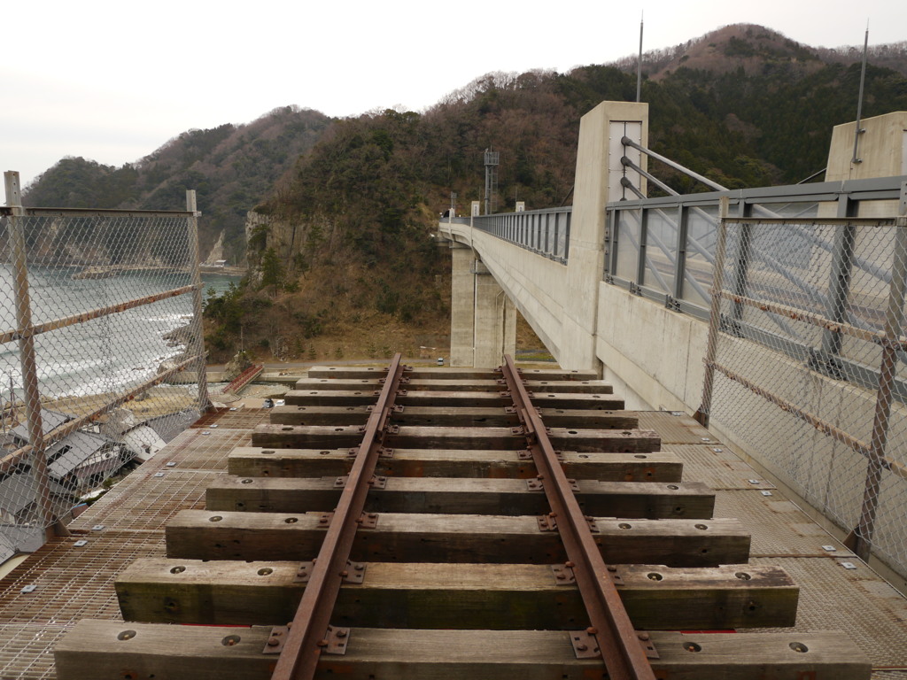 役目を終えて  旧余部鉄橋  兵庫 香住