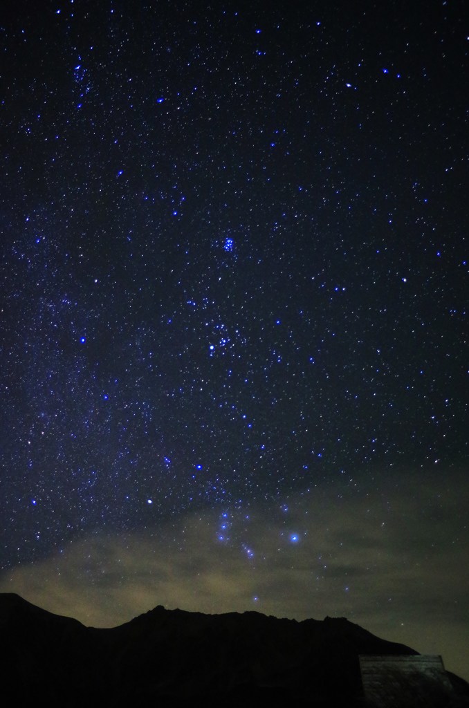 立山の夜