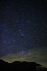 立山の夜