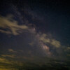 湖の星空