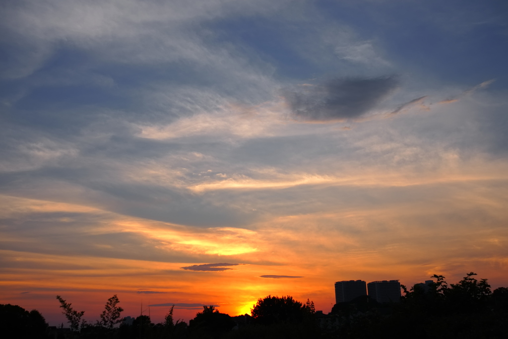 夕焼け空