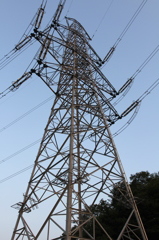 夕方の青空＆275kV