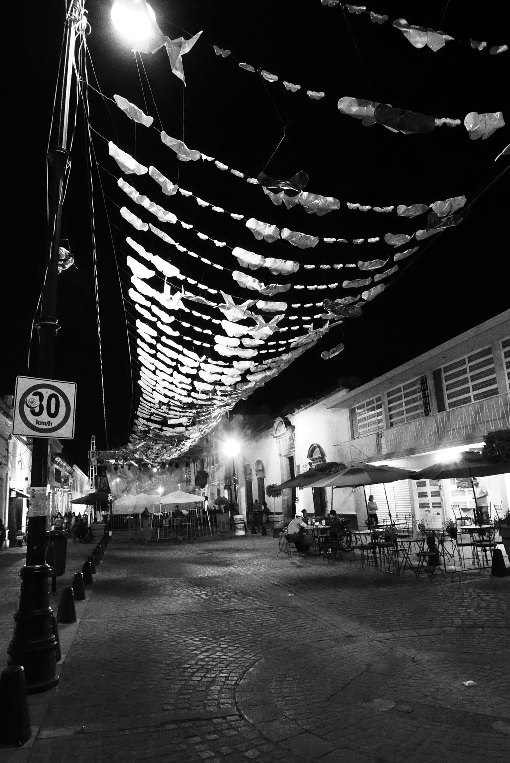 Mexico-Aguascalientes Night Street