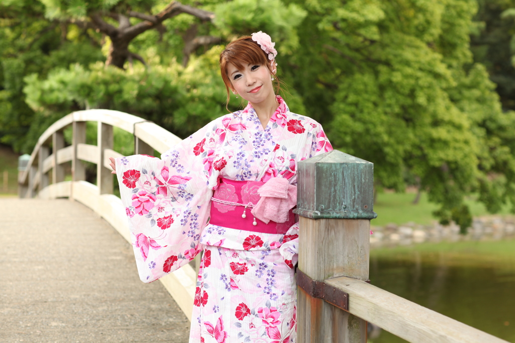 清水麻里さん・浜離宮にて