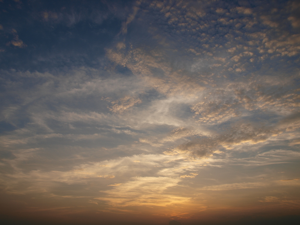夏休みの夕暮れ２