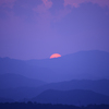 鳴門からの夕日