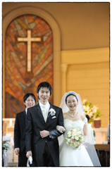 結婚式の写真　08